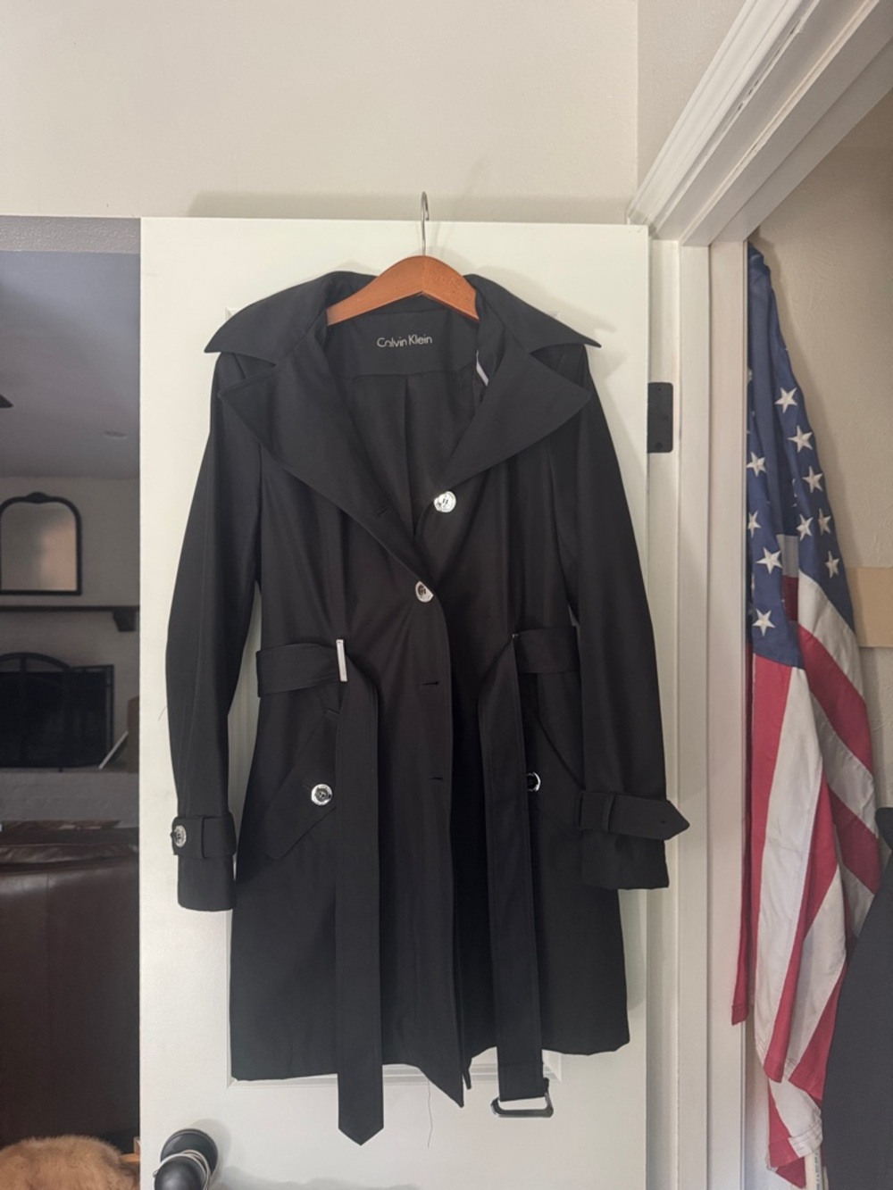 Calvin Klein trench coat / raincoat